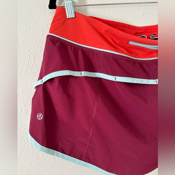 🌟SALE🌟Lululemon red/maroon run speed short! Size 10​​​ - Picture 8 of 12